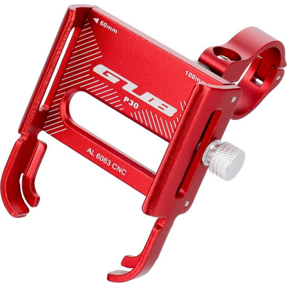 Gub Bike Holder For Mobile Phone P30 Aluminium Red OEM