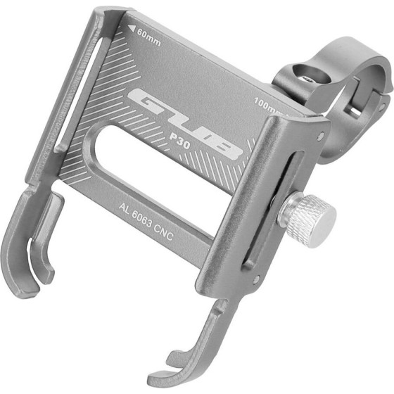 Gub Bike Holder For Mobile Phone P30 Aluminium Silver OEM