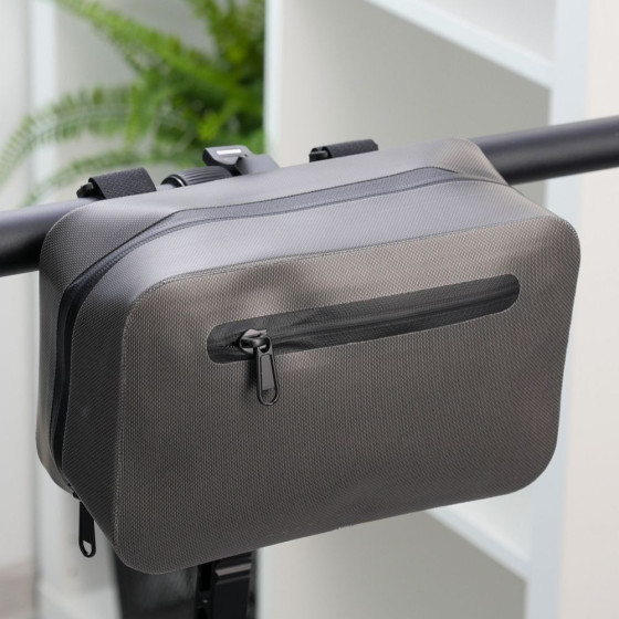 Handlebar Bag For Bike / Scooter Waterproof With Zipper FSBFB-674 Blue OEM