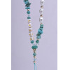 Happy Pendant For The Phone / Cord Length 44cm (22cm In The loop) / On Hand - Lite Blue OEM