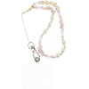 Happy Pendant For The Phone / Cord Length 44cm (22cm In The loop) / On Hand - Lite Pink OEM