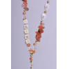 Happy Pendant For The Phone / Cord Length 44cm (22cm In The loop) / On Hand - Orange OEM