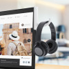 Headphone Holder For The Monitor White OEM