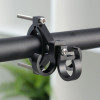 Hook For Shopping With Three Loops For Bike / Scooter Aluminum FS366-001 Black OEM
