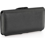 Horizontal Universal Case Chic Vip Model 9 ( Iphone 15 / 15PRo / 14 / 14 Pro / 13 / 13 Pro /12 / 12 Pro / X / Xs / Huawei P20 Lite / Lg X Power/Samsung S23 / S24 ) Black OEM