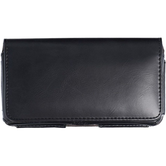 Horizontal Universal Case Classic 100A Model 13 For (Samsung Note 2/3/4/10/ S7 Edge/ Iphone 11/Huawei Y5 2019) Black OEM