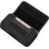 Horizontal Universal Case Oxford Model 4 For Iphone 13 Pro Max / Samsung S21 Ultra / Xiaomi 12 Ultra Black OEM
