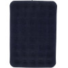 Inflatable Double Travel Mattress With Velvet Finish + Inflating Pump 67002 Blue OEM