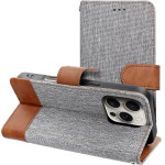 Jeans Book For Iphone 16 Pro Max Gray OEM