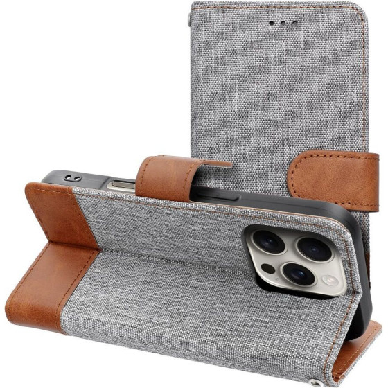 Jeans Book For Iphone 16 Pro Max Gray OEM