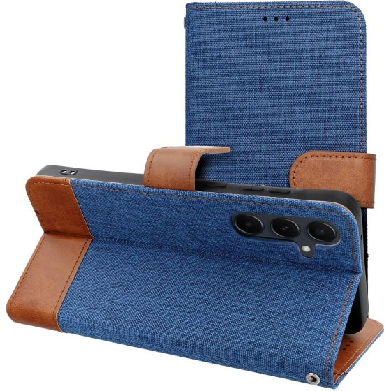 Jeans Book For Samsung S24 Fe Blue OEM