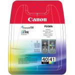 CANON INKJET PG-40 ��� CL-41 BLACK COLOUR - (0615B043)