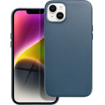 Leather Mag Cover Case For Iphone 14 Plus Indigo Blue OEM