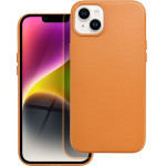 Leather Mag Cover Case For Iphone 14 Plus Orange OEM