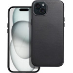 Leather Mag Cover Case For Iphone 15 Plus Black OEM