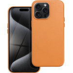 Leather Mag Cover Case For Iphone 15 Pro Max Orange OEM