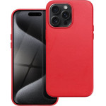 Leather Mag Cover Case For Iphone 15 Pro Max Red OEM