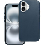 Leather Mag Cover Case For Iphone 16 Indigo Blue OEM