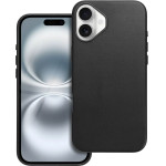 Leather Mag Cover Case For Iphone 16 Plus Black OEM