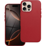 Leather Mag Cover Case For Iphone 16 Pro Max Red OEM