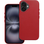Leather Mag Cover Case For Iphone 16 Red OEM