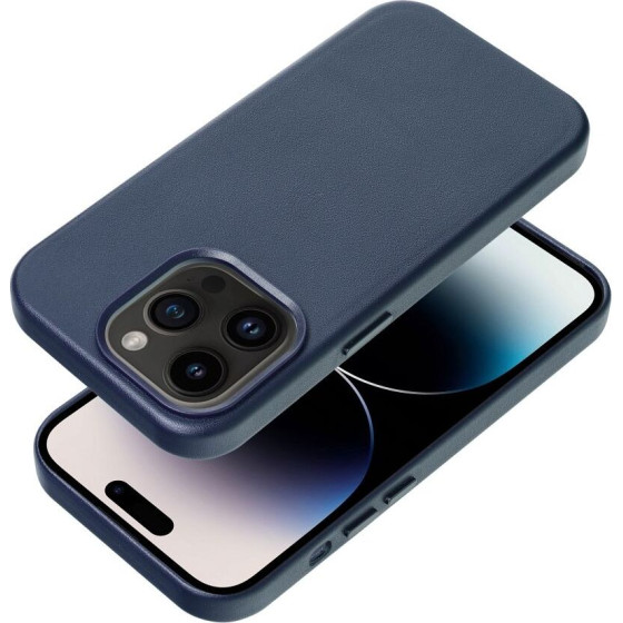 Leather Mag Cover Case For Samsung S25 Plus Indigo Blue OEM