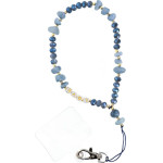 Love Pendant For The Phone / Cord Length 44cm (22cm In The loop) / On Hand - Lite Blue OEM