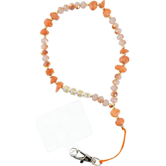 Love Pendant For The Phone / Cord Length 44cm (22cm In The loop) / On Hand - Orange OEM