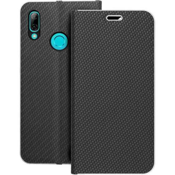 Luna Book Carbon For Huawei P Smart 2019 Black OEM