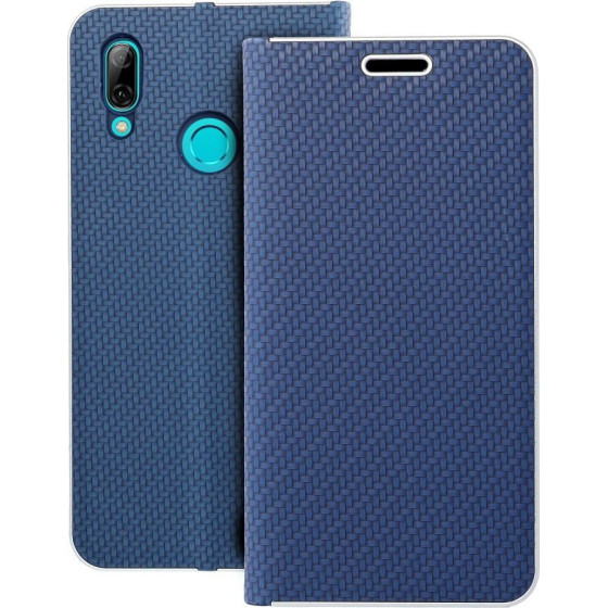 Luna Book Carbon For Huawei P Smart 2019 Blue OEM