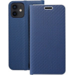 Luna Book Carbon For Iphone 12 / 12 Pro Blue OEM