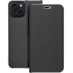 Luna Book Carbon For Iphone 15 Black OEM