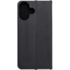 Luna Book Carbon For Iphone 16 Black OEM