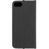 Luna Book Carbon For Iphone 7 / 8 / Se 2020 / Se 2022 Black OEM