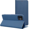 Luna Book Carbon For Iphone 7 / 8 / Se 2020 / Se 2022 Blue OEM