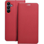 Luna Book Carbon For Samsung A15 4G / A15 5G Red OEM