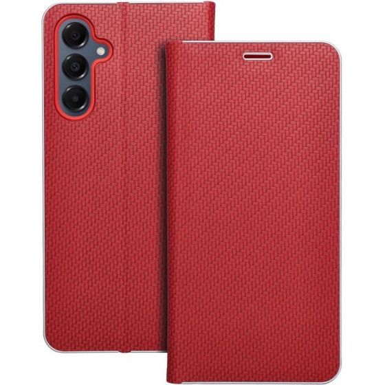 Luna Book Carbon For Samsung A16 5G Red OEM
