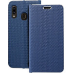 Luna Book Carbon For Samsung A20e Blue OEM
