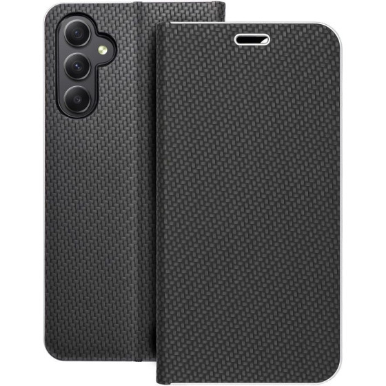 Luna Book Carbon For Samsung A34 5G Black OEM