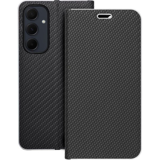 Luna Book Carbon For Samsung A35 5G Black OEM