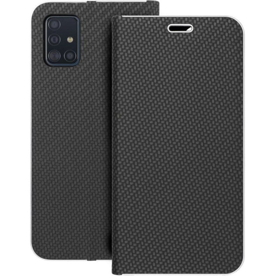Luna Book Carbon For Samsung A51 Black OEM
