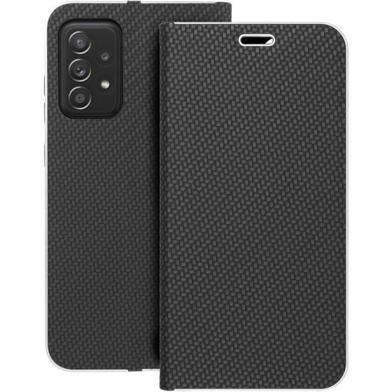 Luna Book Carbon For Samsung A52 5G / A52 Lte ( 4G ) / A52s 5G Black OEM