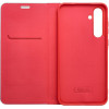 Luna Book Carbon For Samsung A52 5G / A52 Lte ( 4G ) / A52s 5G Red OEM