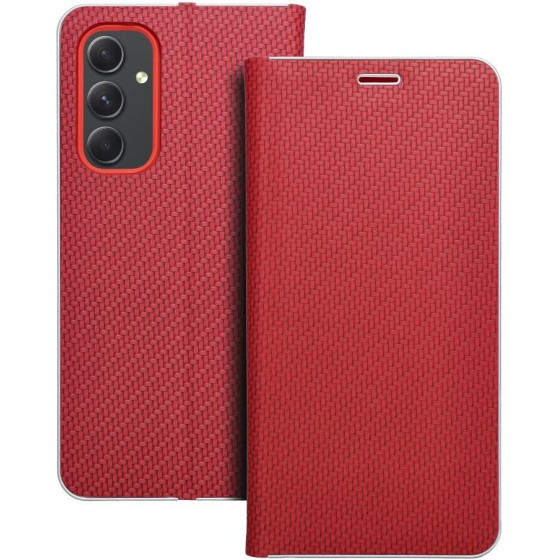 Luna Book Carbon For Samsung A54 5G Red OEM