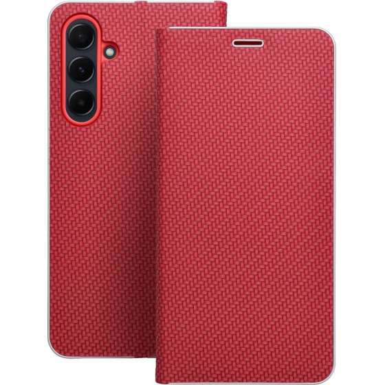 Luna Book Carbon For Samsung A55 5G Red OEM