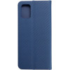 Luna Book Carbon For Samsung A71 Blue OEM