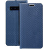 Luna Book Carbon For Samsung S10 Blue OEM