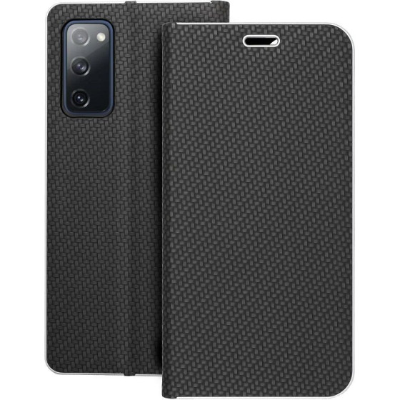 Luna Book Carbon For Samsung S20 Fe / S20 Fe 5G Black OEM