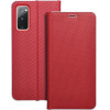 Luna Book Carbon For Samsung S20 Fe / S20 Fe 5G Red OEM