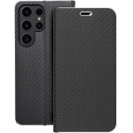 Luna Book Carbon For Samsung S23 Ultra Black OEM